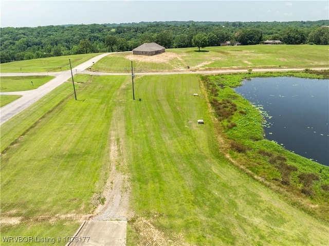 3220 Harmony Rd, Alma, AR 72921 - aerial view of sparsely populated area featuring a large body of water