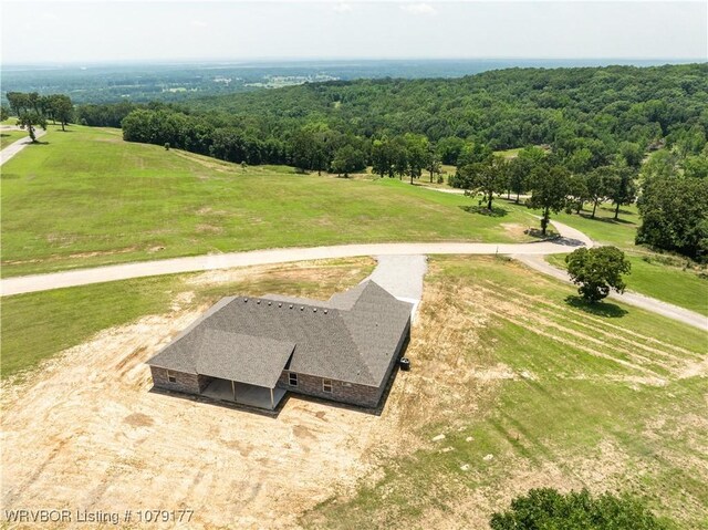 3220 Harmony Rd, Alma, AR 72921 - view from above of property with a forest