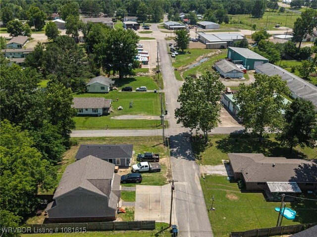 603 Birch St, Muldrow, OK 74948 - aerial view of residential area