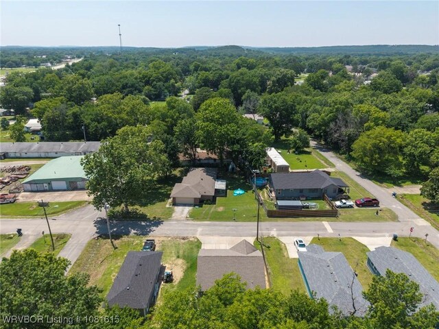603 Birch St, Muldrow, OK 74948 - aerial view of a forest