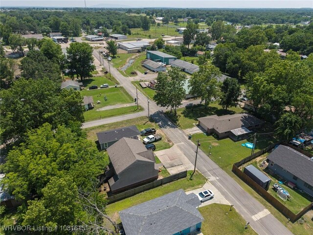 603 Birch St, Muldrow, OK 74948 - aerial view of residential area