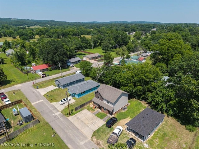 603 Birch St, Muldrow, OK 74948 - aerial view of a forest