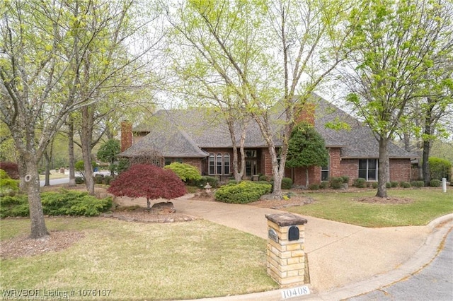 10408 Innsbruck Ct, Fort Smith, AR 72908 - view of front of home with a front yard