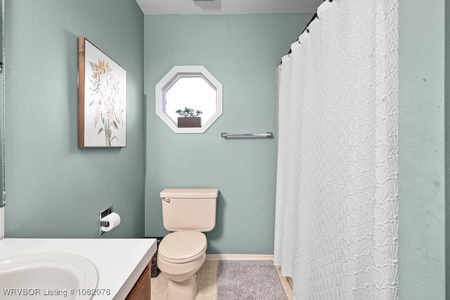 1804 Weeks Ln, Fort Smith, AR 72903 - bathroom with vanity and tile patterned flooring