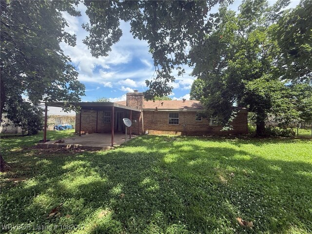 403 Woodland Hills Blvd, Roland, OK 74954 - view of yard with a patio area