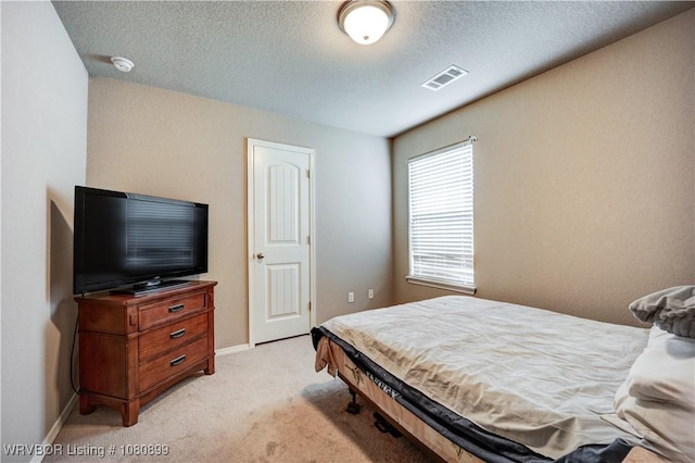 2005 Scarlet Oak Dr, Van Buren, AR 72956 - bedroom with light colored carpet, a textured ceiling, and baseboards