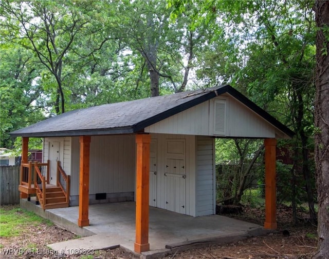 6001 Bolton Rd, Fort Smith, AR 72903 - view of outbuilding featuring fence