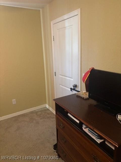 interior space with baseboards