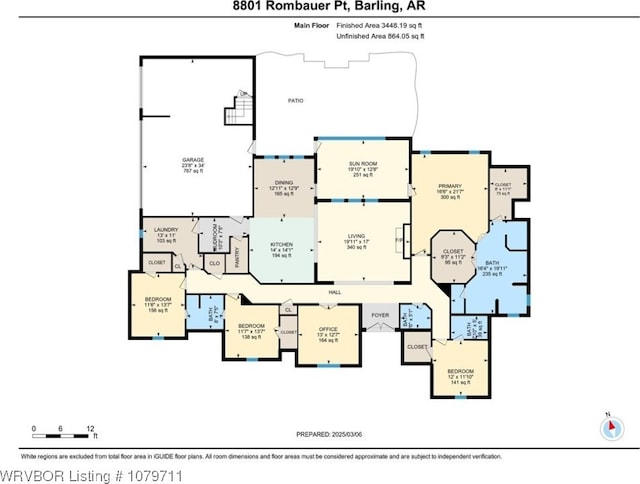 8801 Rombauer Pt, Fort Smith, AR 72916 - plan