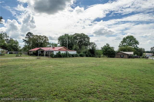 view of yard