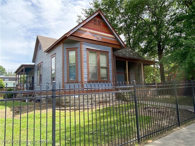 300 17th St, Fort Smith, AR 72901 - view of property exterior with a porch