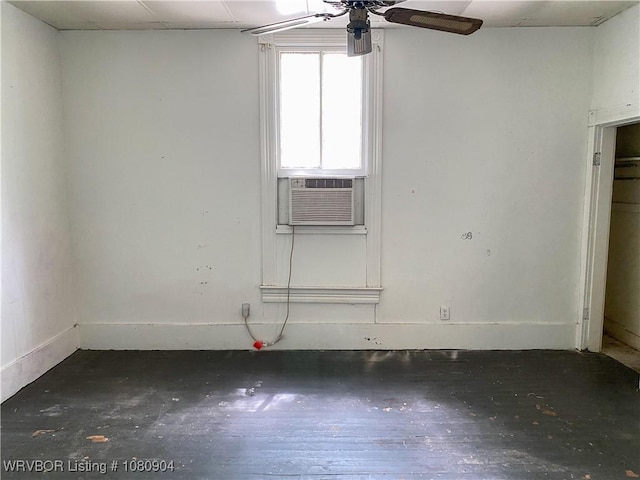 300 17th St, Fort Smith, AR 72901 - empty room featuring cooling unit and a ceiling fan