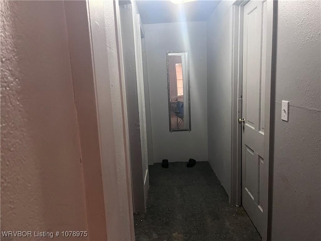 436 N Pine St, Waldron, AR 72958 - hallway featuring a textured wall