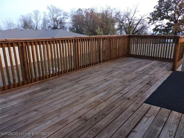 view of deck