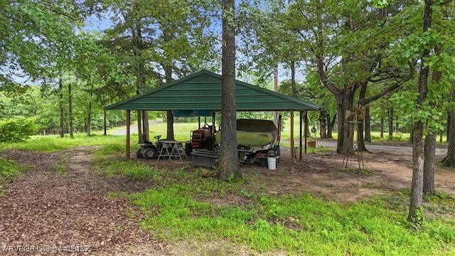 161129 N 4550th Rd, Talihina, OK 74571 - surrounding community with a detached carport