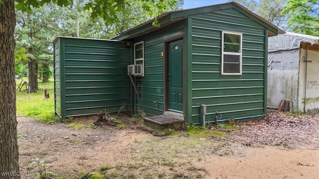 161129 N 4550th Rd, Talihina, OK 74571 - view of outbuilding featuring cooling unit