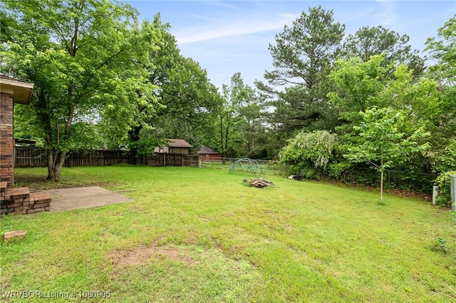 view of yard