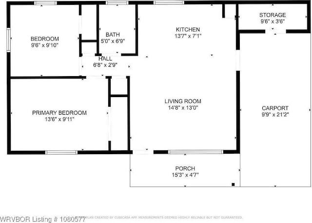 301 Choctaw St, Hackett, AR 72937 - view of layout