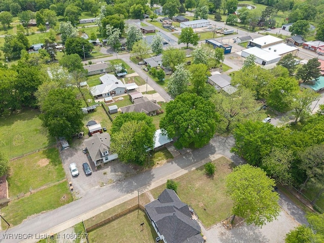 301 Choctaw St, Hackett, AR 72937 - bird's eye view featuring a residential view