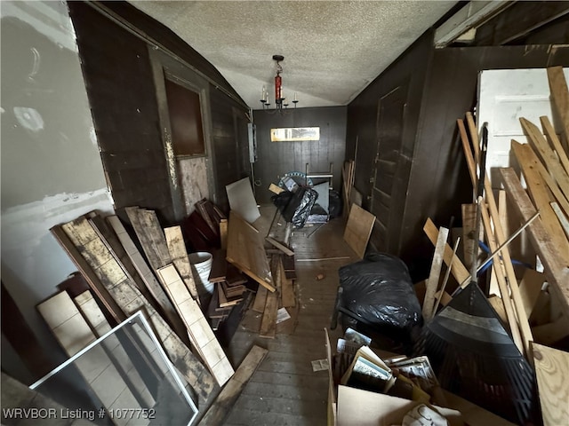 1216 N 13th St, Fort Smith, AR 72901 - misc room with a textured ceiling