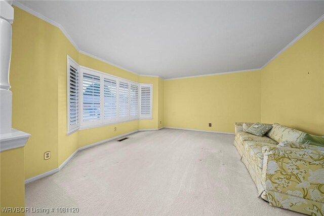 2017 S 70th St, Fort Smith, AR 72903 - unfurnished room with carpet flooring, ornamental molding, and baseboards