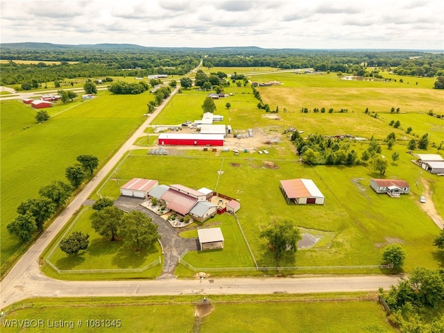 461510 E 1130th Rd, Sallisaw, OK 74955 - overview of rural landscape