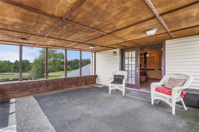 461510 E 1130th Rd, Sallisaw, OK 74955 - view of sunroom