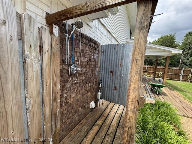 1721 Armistead Rd, Fort Smith, AR 72916 - view of wooden terrace
