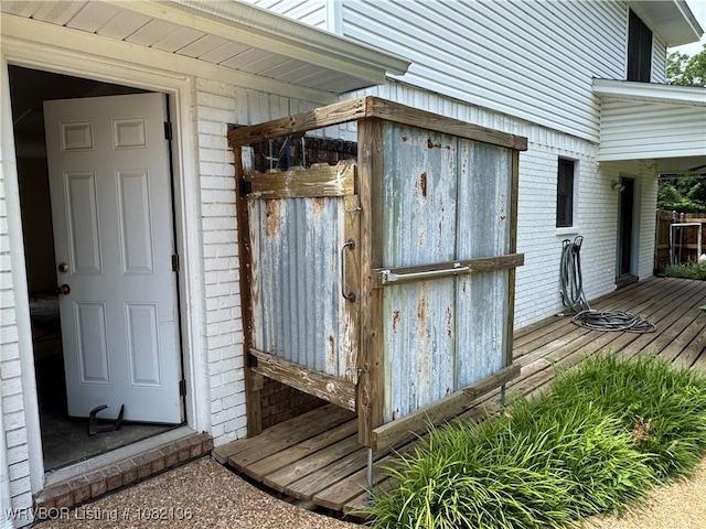 1721 Armistead Rd, Fort Smith, AR 72916 - property entrance with brick siding