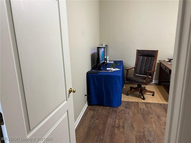 1610 Tiger Lily Ct, Greenwood, AR 72936 - office with wood finished floors