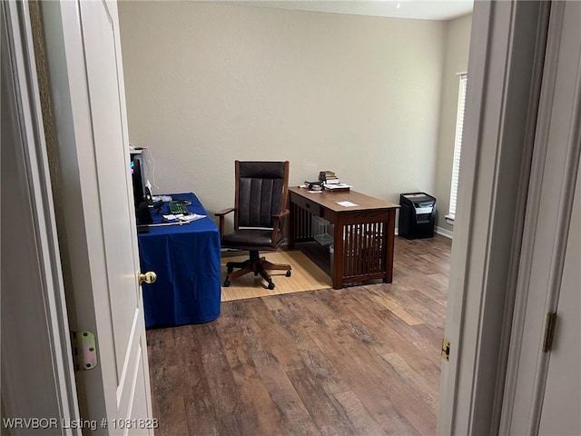 1610 Tiger Lily Ct, Greenwood, AR 72936 - office featuring wood finished floors