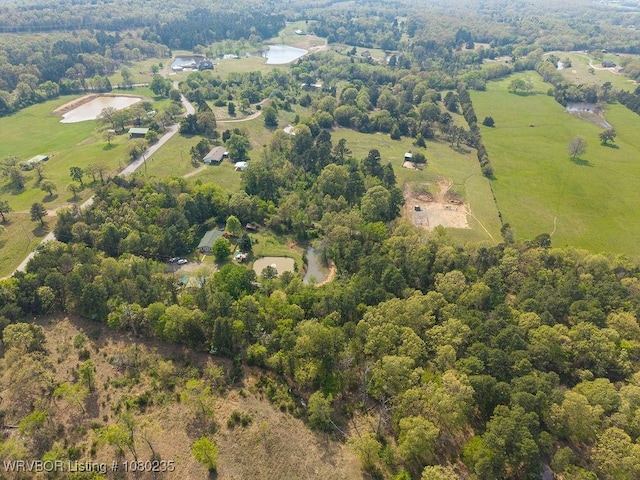5914 Asa Craig Rd, Greenwood, AR 72936 - bird's eye view with a rural view
