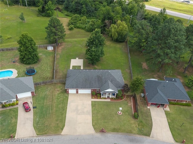 1318 Taos Dr, Van Buren, AR 72956 - aerial view of property and surrounding area