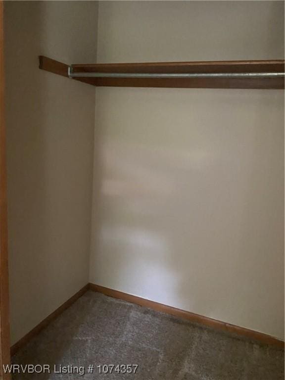 view of closet