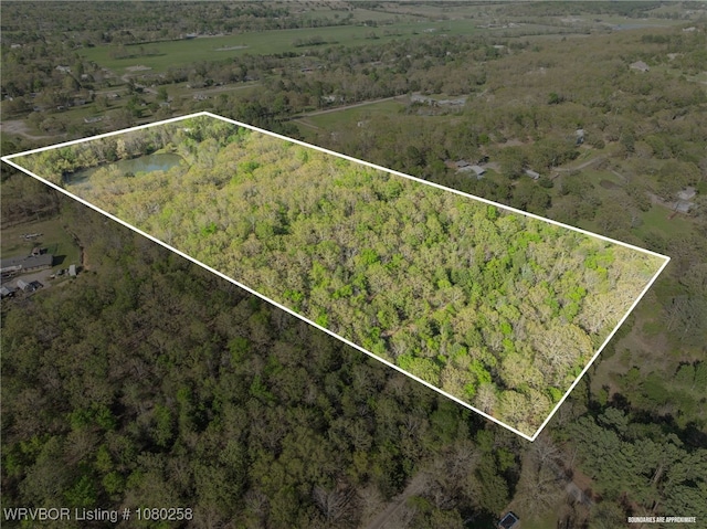 517 Ross Hampton Rd, Hackett, AR 72937 - aerial view with a forest view