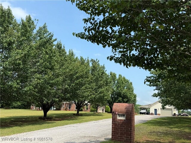 417 N Rattlesnake Rd, Charleston, AR 72933 - view of road
