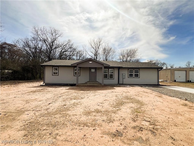 view of ranch-style home