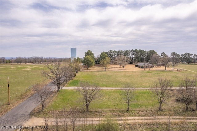475616 E 1060th Rd, Muldrow, OK 74948 - surrounding community featuring an outdoor structure, a rural view, and a yard