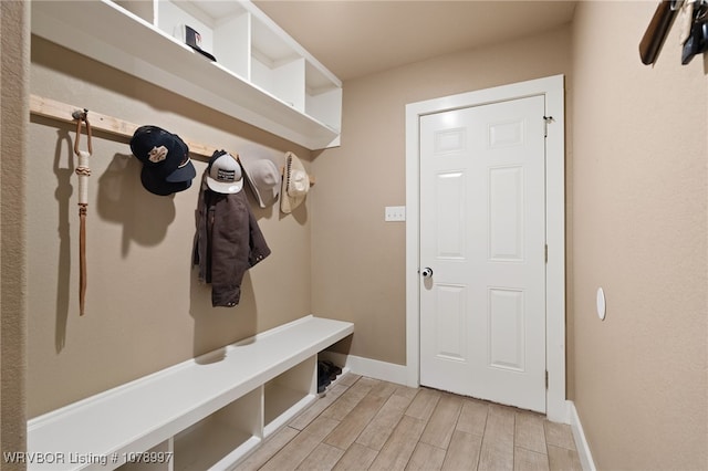 view of mudroom