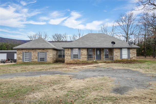 view of ranch-style house