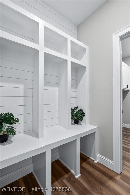 2006 Yellowstone Dr, Barling, AR 72923 - mudroom with dark wood-type flooring