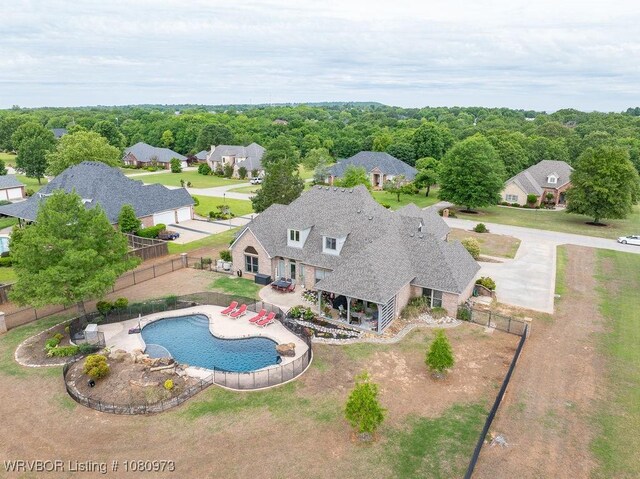 6800 Highland Park Dr, Fort Smith, AR 72916 - view of swimming pool with a fenced backyard and a patio