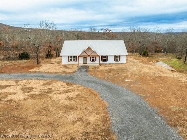 view of front facade with covered porch