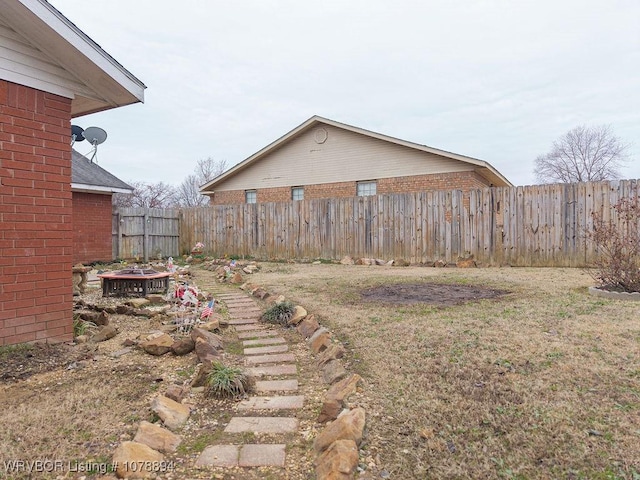 view of yard