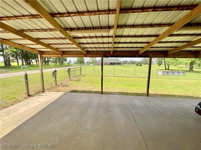 3414 Bugscuffle Rd, Lavaca, AR 72941 - view of patio