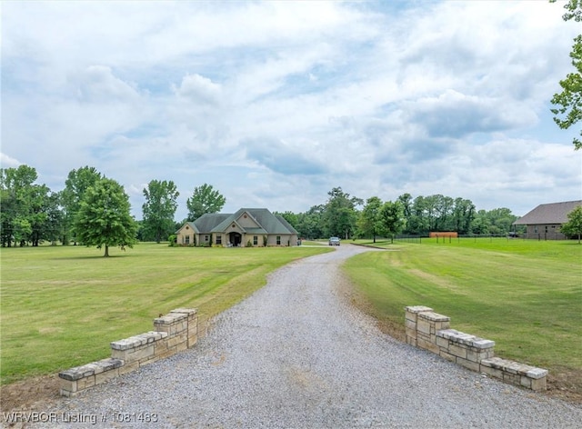 3414 Bugscuffle Rd, Lavaca, AR 72941 - view of dirt / gravel road
