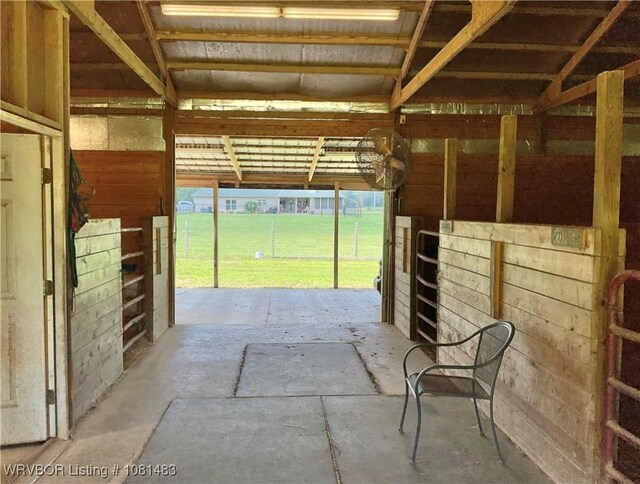 3414 Bugscuffle Rd, Lavaca, AR 72941 - view of stable
