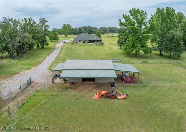 3414 Bugscuffle Rd, Lavaca, AR 72941 - aerial view of sparsely populated area