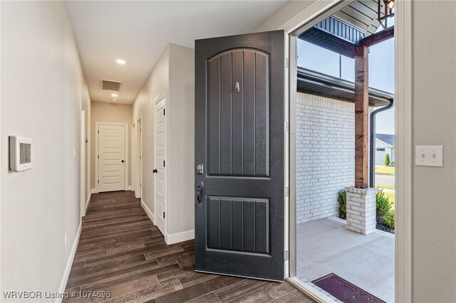 view of entrance foyer