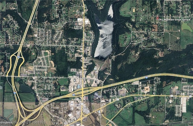 1141 Mountain Grove Ter, Alma, AR 72921 - map of property location